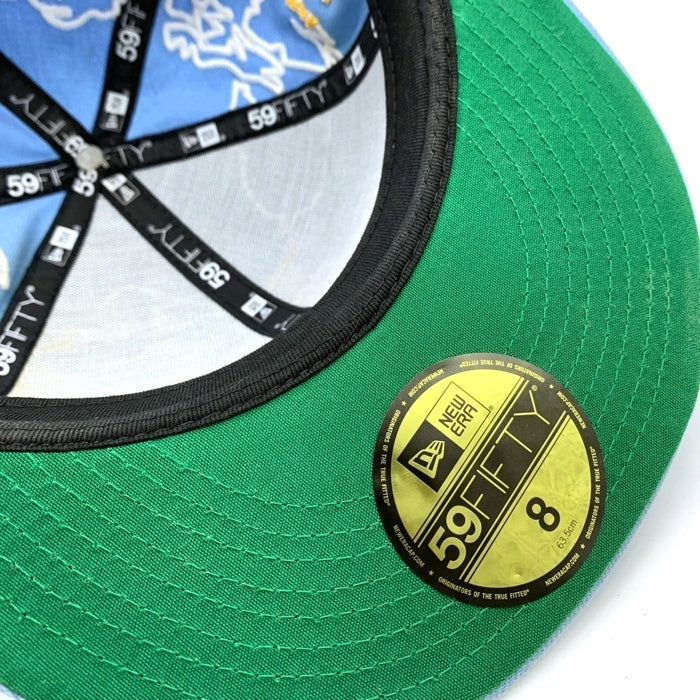 SUPREME シュプリーム 23AW Worldwide Box Logo New Era ワールドワイド ボックスロゴ ニューエラ ベースボールキャップ ブルー Size 8 (63.5cm) 福生店