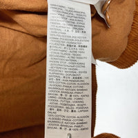 LEVI'S リーバイス キルティングジャケット ブラウン A0279-0000 Size S 瑞穂店