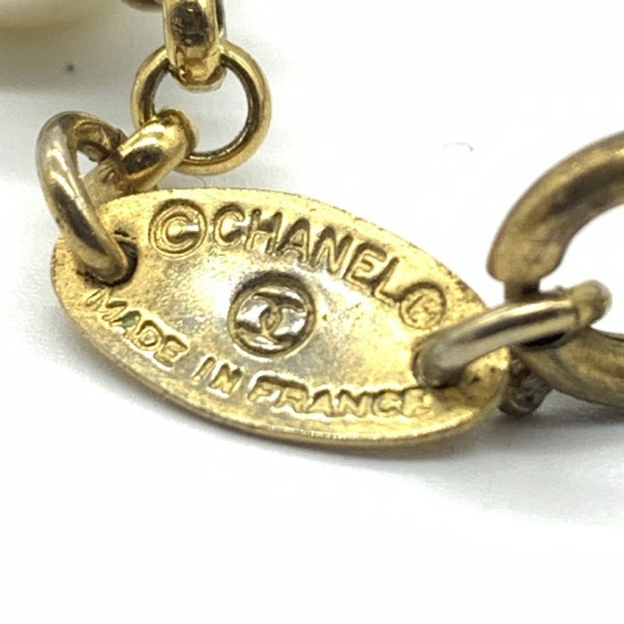 CHANEL シャネル イミテーションパール ゴールドチェーンネックレス Size 70cm 福生店