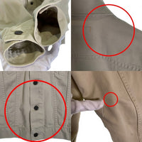 90's Levi's リーバイス コットン ツイル トラッカージャケット ボタン裏 J30 アイボリー 70505-01 Size 38 福生店