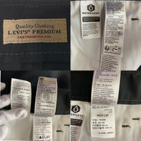 Levi's リーバイス STA PREST FLARE スタ プレスト フレア ツイルパンツ チャコール A3552-0000 Size W33 L30 福生店
