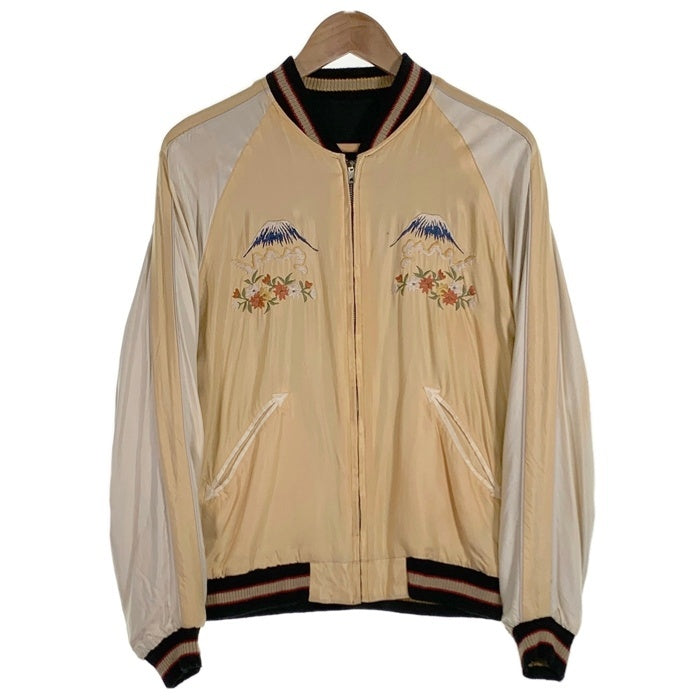 テーラー東洋 リバーシブル スーベニアジャケット スカジャン 髑髏 龍 富士山 アセテート TT13248 Size M 福生店