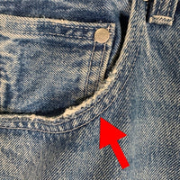 Levi's リーバイス SilverTab シルバータブ STRAIGHT ストレート デニムパンツ ライトブルー Size W32 L32 福生店