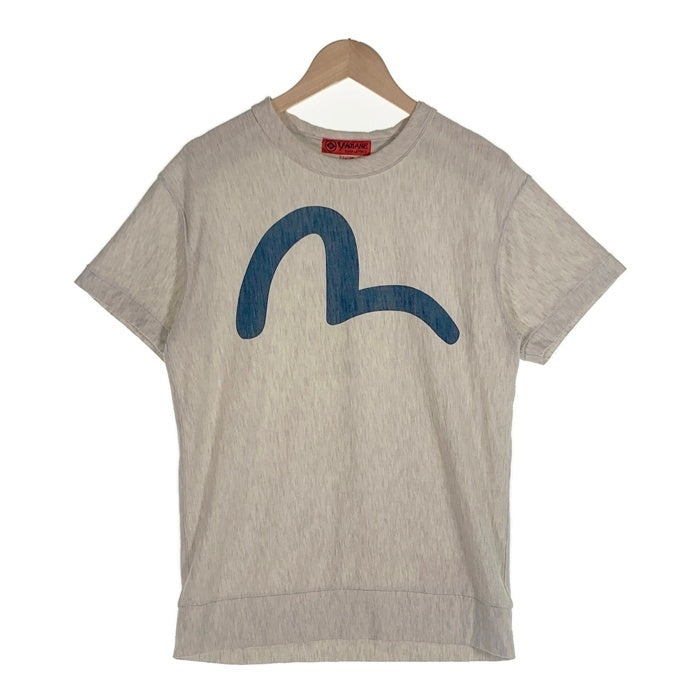EVISU エヴィス YAMANE ヤマネ カモメ ロゴ プリント 半袖 Tシャツ グレー Size 36 福生店