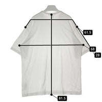 COMME des GARCONS SHIRT コムデギャルソンシャツ FI-T017 ロゴプリントTシャツ ホワイト sizeXL 瑞穂店
