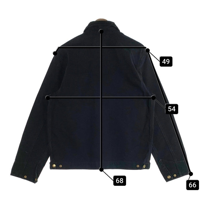 Carhartt WIP カーハートワークインプログレス DETROIT JACKET デトロイトジャケット ダック地 裏地なし ブラック 2 I034819.00E Size M 福生店