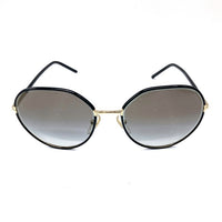 PRADA プラダ SPR65X サングラス ゴールド×ブラック レディース size 58□19 145 瑞穂店