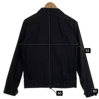 G＆F WORKERS ジーアンドエフ ワーカース ジップアップ ワークジャケット ブラック Size L 福生店