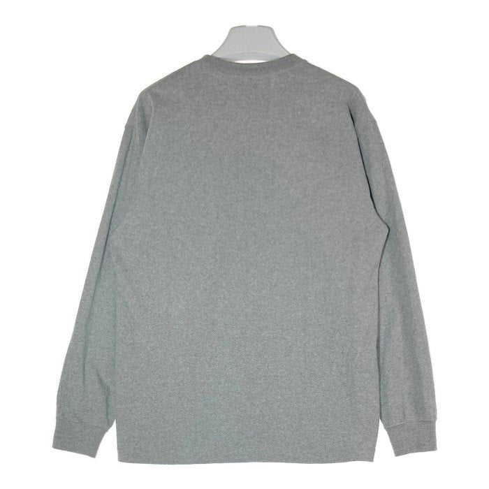 THE NORTH FACE ザノースフェイス NT32345 Nuptse Cotton Tee ロングスリーブヌプシコットンティー ミックスグレー sizeS 瑞穂店