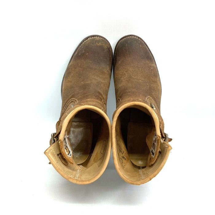 Chippewa チペワ 91070 7インチ エンジニアブーツ サンドスウェード ブラウン sizeUS10E 瑞穂店