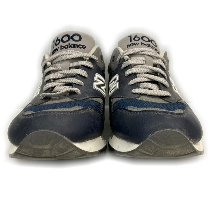 new balance ニューバランス CM1600LV レザーローカットスニーカー ネイビー Size 27.5cm 瑞穂店