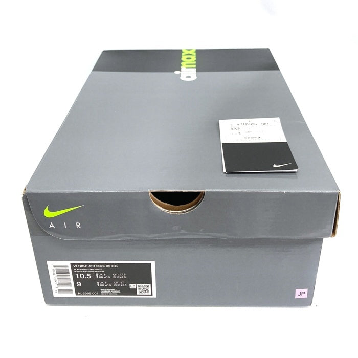 NIKE ナイキ HJ5996-001 WMNS AIR MAX 95 エアマックス95 OG スニーカー ブラック×ピンクフォーム size27.5cm 瑞穂店