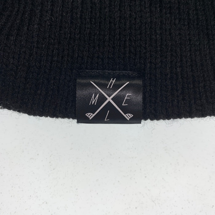 CAPTAINS HELM キャプテンズヘルム 17AW BORDER SWEATER ボーダークルーネックセーター ブラック ホワイト ポリ アクリル ウール Size L 福生店