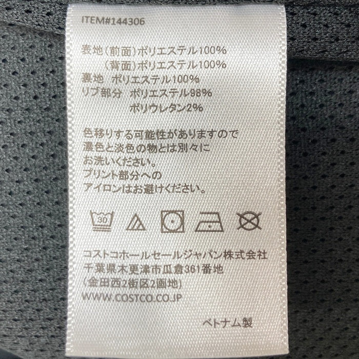 TOMMY HILFIGER トミーヒルフィガー スタンドカラー ジップアップジャケット ブラック 144306 Size L 瑞穂店