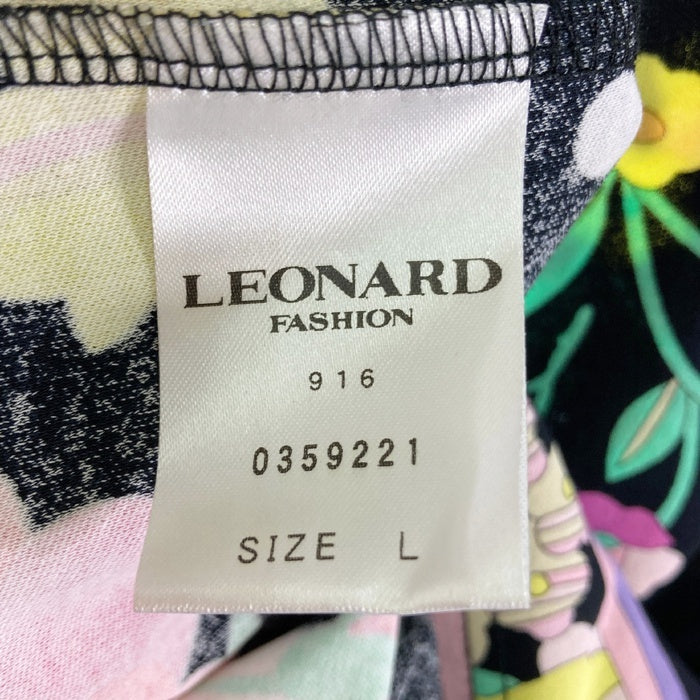 LEONARD レオナール ノースリーブ ブラック sizeL 瑞穂店