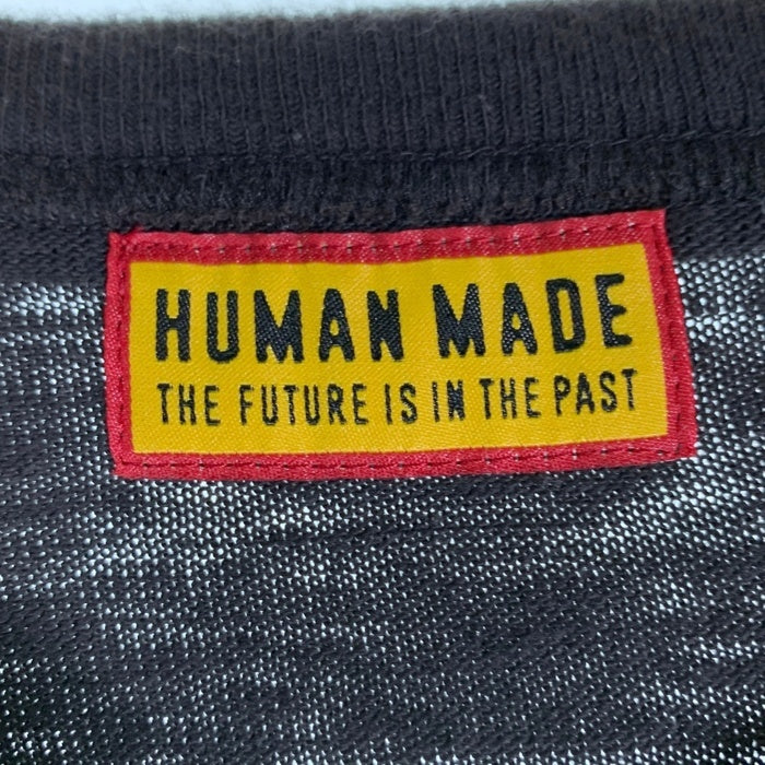 HUMAN MADE ヒューマンメイド GRAPHIC L/S T-SHIRT グラフィック 長袖 ロンT ロングスリーブ Tシャツ ブラック HM29CS019 Size M 福生店
