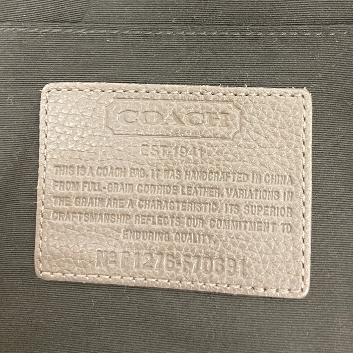 COACH コーチ F70691 クロスボディー 斜め掛け ボディバッグ グレー 瑞穂店