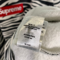 SUPREME シュプリーム 22AW Box Logo Crewneck ボックスロゴ クルーネックスウェットトレーナー ゼブラ Size XXL 福生店