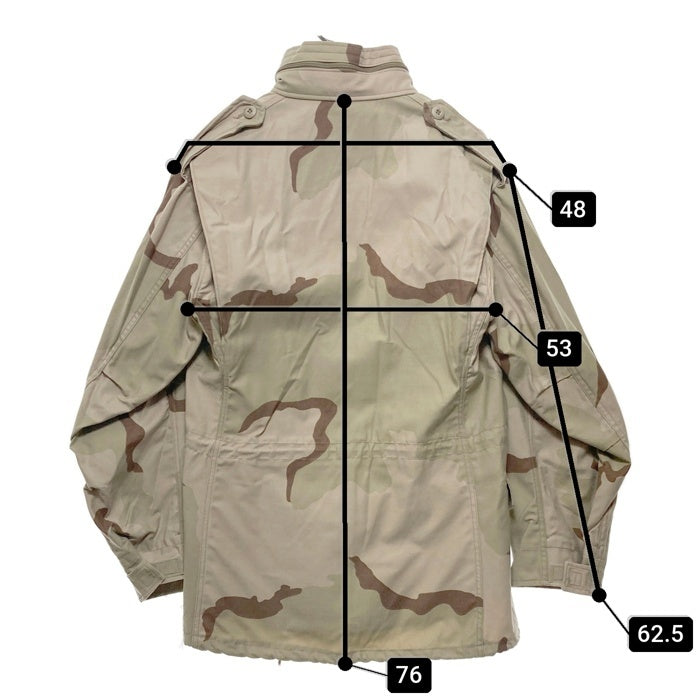US ARMY 米軍 99年会計 M-65 フィールドジャケット デザートカモ ブラウン sizeS-R (2) 瑞穂店