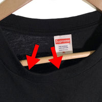 SUPREME シュプリーム 23AW Warm Up Tee ウォームアップ プリントTシャツ ブラック Size XL 福生店