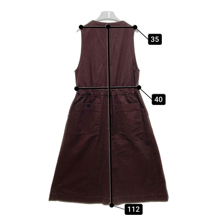 MHL. エムエイチエル ジャンパースカート ブラウン Size1 瑞穂店