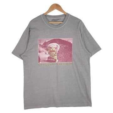 GRAMICCI グラミチ オリジナル フリーダム プリント Tシャツ グレー G3SU-T048 Size XL 福生店