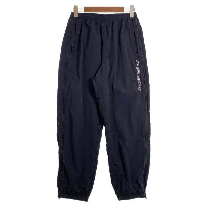 SUPREME シュプリーム 23SS Full Zip Baggy Warm Up Pants ナイロン フルジップ バギー ウォームアップ パンツ ブラック Size L 福生店