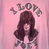 HYSTERIC GLAMOUR ヒステリックグラマー I LOVE JOEY プリントTシャツ ピンク 4CT-5372 Size M 福生店