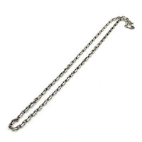 シルバー925 太角チェーンネックレス SILVER Size 49cm 福生店