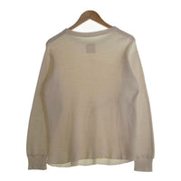 80's U.S.ARMY 米軍 サーマルシャツ 長袖 ロングスリーブ ロンT ホワイト 8415-00-270-2014 Size L 福生店