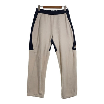 STUSSY ステューシー MOUNTAIN HARDWEAR マウンテンハードウェア フリースパンツ ホワイト ブラック Size M 福生店