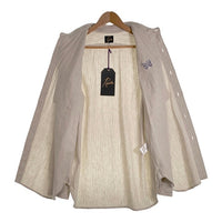 Needles ニードルズ コットン リネン ストライプシャツ アイボリー NS230 Size S 福生店