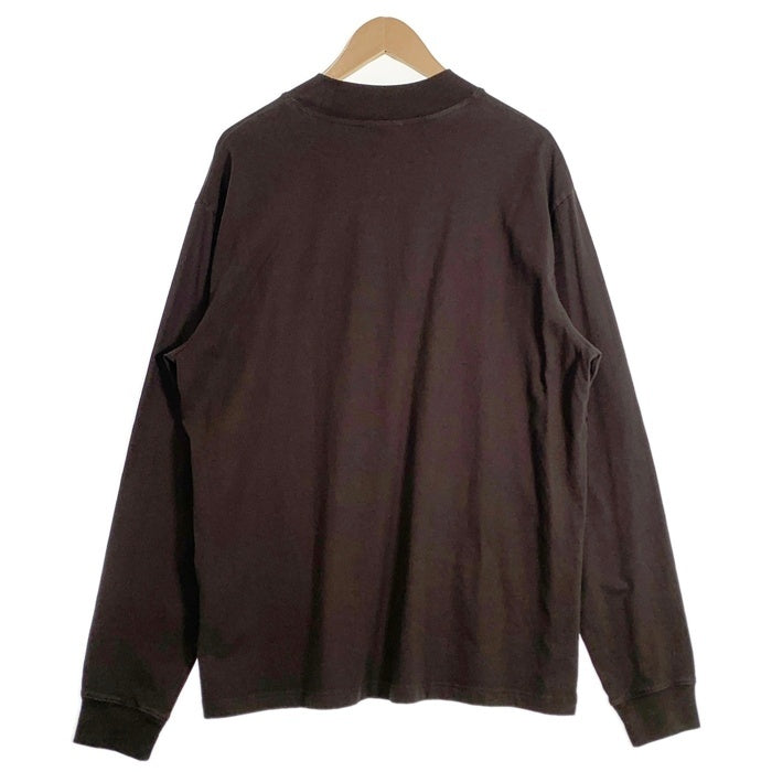 KITH キス スモールボックスロゴ ロングスリーブTシャツ チャコールグレー Size XL 福生店