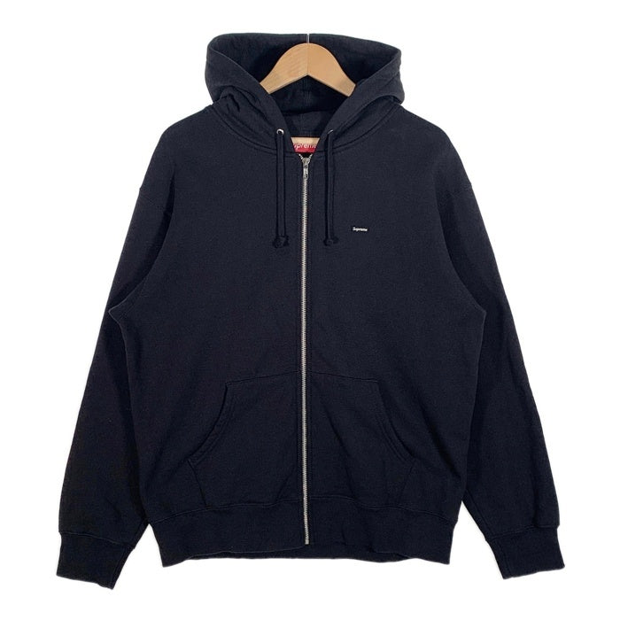 SUPREME シュプリーム Small Box Zip Up Hooded Sweat Shirts スモールボックスロゴ ジップアップ スウェットパーカー ブラック Size M 福生店