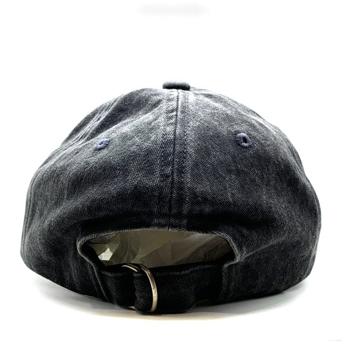 Acne Studios アクネストゥディオズ 24SS Logo Cap 刺繡ロゴ アジャスタブルキャップ フェイデッドブラック FN-UX-HATS000240 福生店
