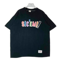 Supreme シュプリーム WTAPS ダブルタップス 21FW Sic'em! Tee Tシャツ ブラック sizeXL 瑞穂店