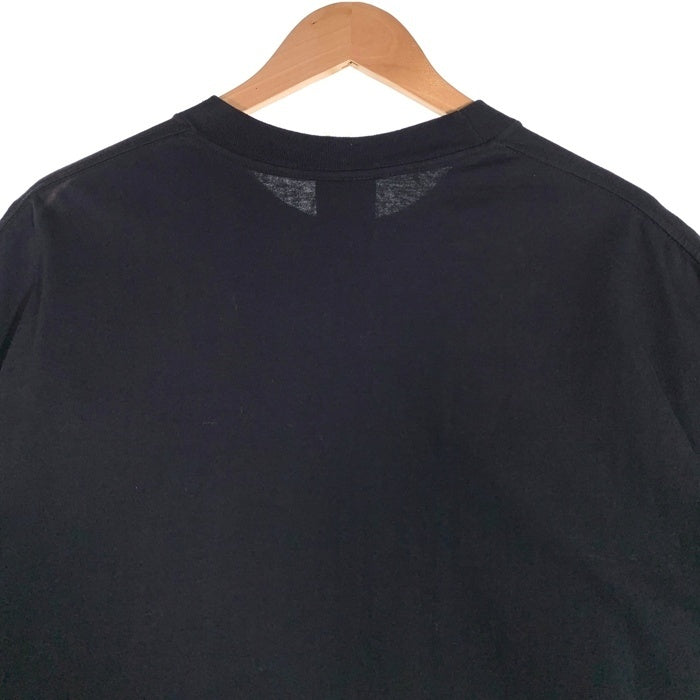 90's Harley-Davidson ハーレーダビッドソン バー&シールド ウルフ プリント 半袖 Tシャツ ブラック 1991コピーライト Size XL 福生店