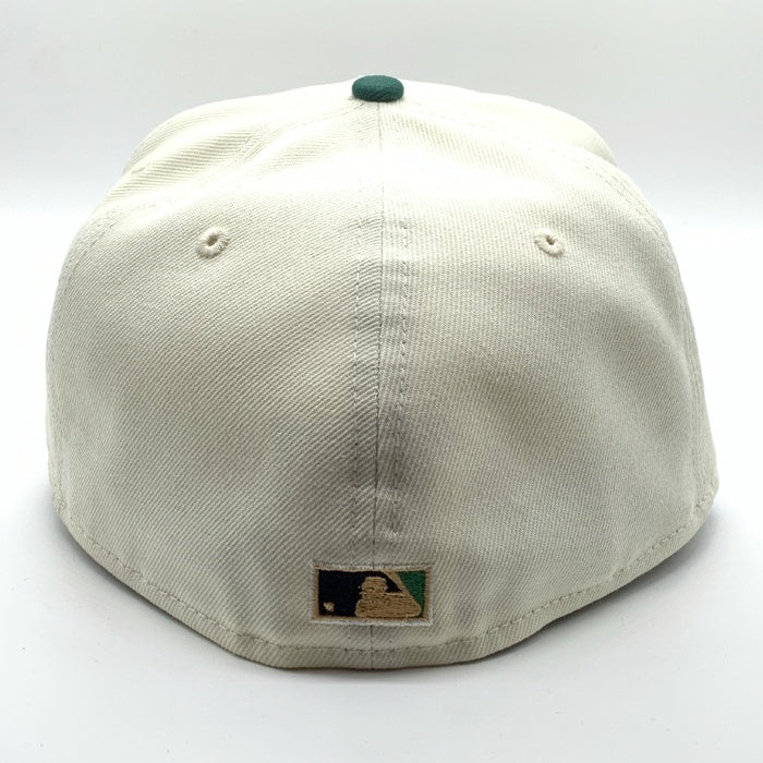 New Era ニューエラ 59FIFTY ニューヨーク・メッツ 25周年パッチ ベースボールキャップ クリーム グリーン Size 7 7/8 (62.5cm) 福生店