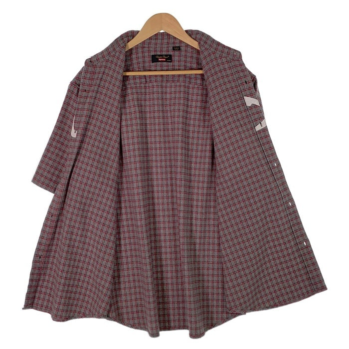 SUPREME シュプリーム 23SS UNDERCOVER アンダーカバー S/S Flannel Shirt ショートスリーブフランネルシャツ グレーチェック Size M 福生店