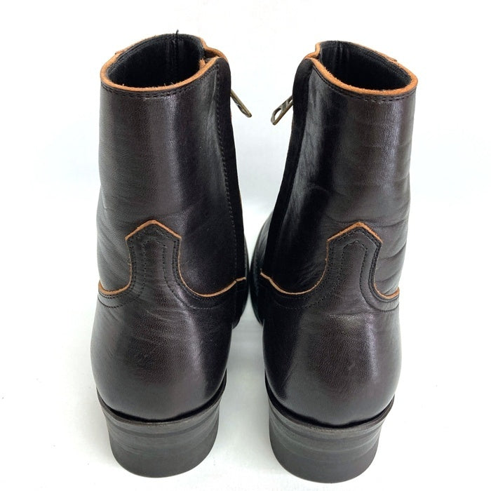 ADDICT CLOTHES アディクトクローズ AB-05H-CL HORSEHIDE ZIP WESTERN BOOTS ホースハイド ジップ ウエスタンブーツ ブラック size26cm 瑞穂店