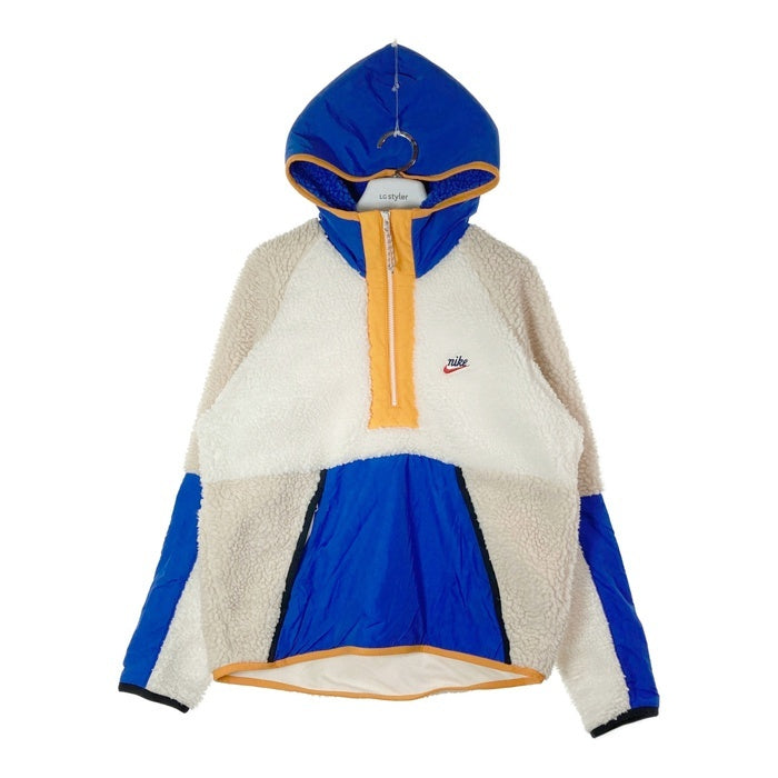 NIKE ナイキ BV3767-133 HALF ZIP HOODIE WINTER SHERPA ハーフジップ ボアフリースジャケット ホワイト sizeM 瑞穂店