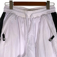 PRO CLUB プロクラブ FULL COURT WIND BREAKER PANTS ジップアップ ナイロン パンツ ホワイト Size M 福生店