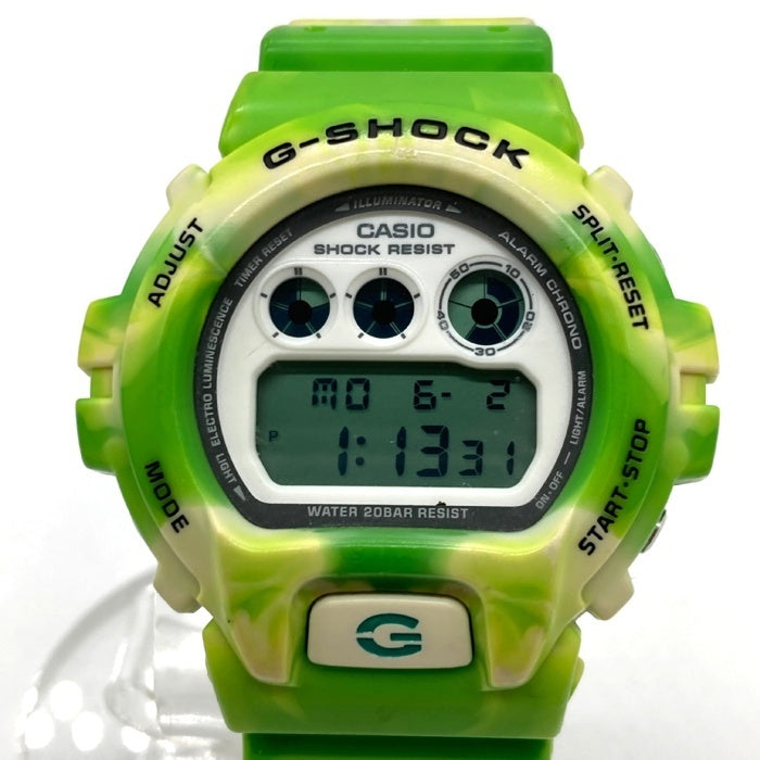 CASIO カシオ G-SHOCK DW-6900JC マーブル模様 デジタル腕時計 グリーン 瑞穂店