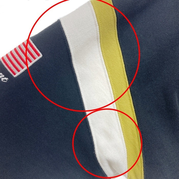 X-LARGE エクストララージ ベースボールロゴ Vネックスウェットトレーナー ブラック 101233012017 Size S 瑞穂店