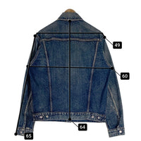 MINEDENIM マインデニム 22AW ダメージ加工 3rd型 デニムジャケット トラッカー ウォッシュ ライトブルー GKT-801UD-85-042-3 Size 4 福生店