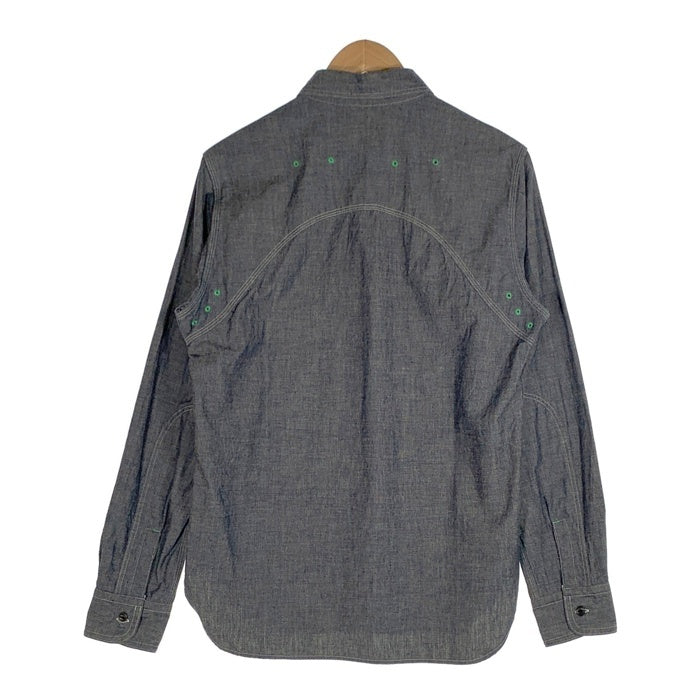 Nigel Cabourn ナイジェルケーボン MEDEICAL SHIRT メディカルシャツ インディゴ 80330010100 Size 46 福生店