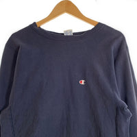 90's Champion チャンピオン REVERSE WEAVE リバースウィーブ プルオーバー スウェット ネイビー USA製 Size M 福生店