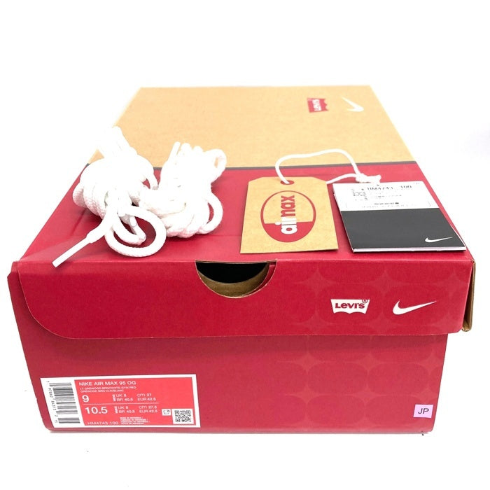 NIKE ナイキ HM4743-100 Levi's Air Max 95 OG Denim White リーバイス エア マックス 95 OG スニーカー デニム ホワイト 27cm 瑞穂店