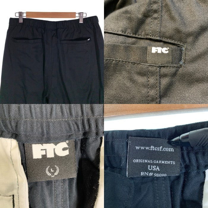 FTC エフティーシー TWILL TRAIL PANT ツイルトレイル パンツ ブラック Size L 福生店