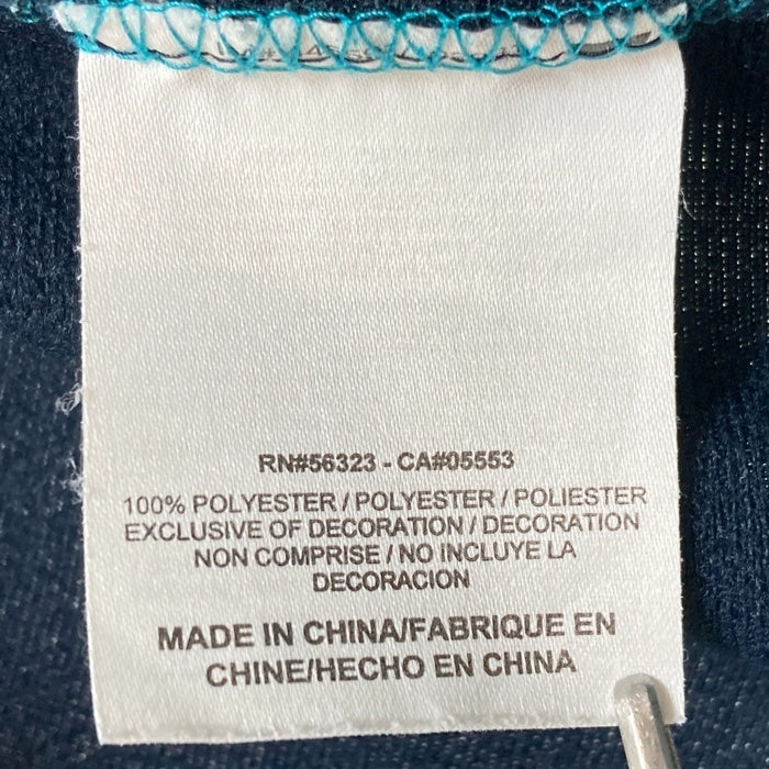 NIKE ナイキ カラー切替 トラックジャケット ネイビーxターコイズ sizeXL 瑞穂店